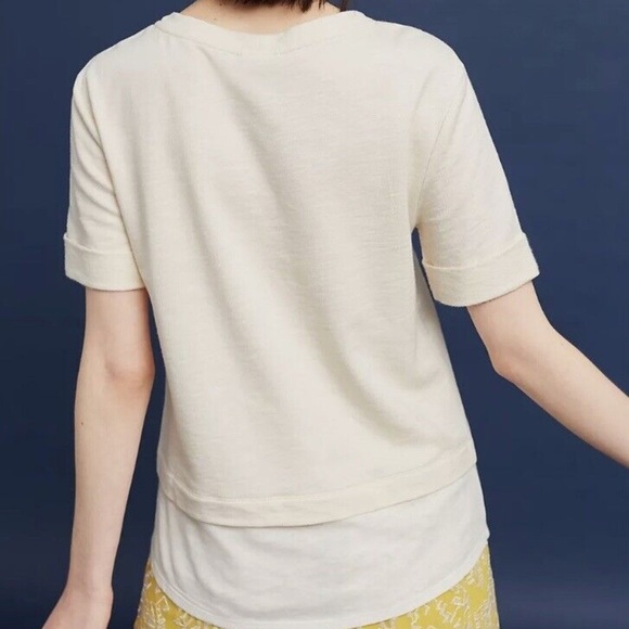 Anthropologie Dolan Left Coast Zahra Layered Top - Picture 4 of 8